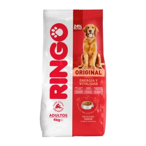 Concentrado Ringo Original para perros adultos por 4 Kg