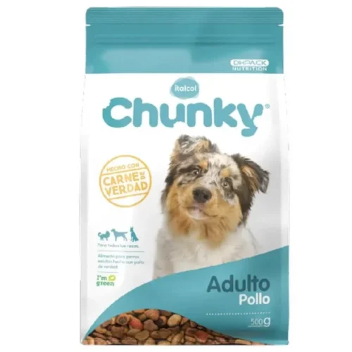 Chunky adulto sabor a pollo 500gr