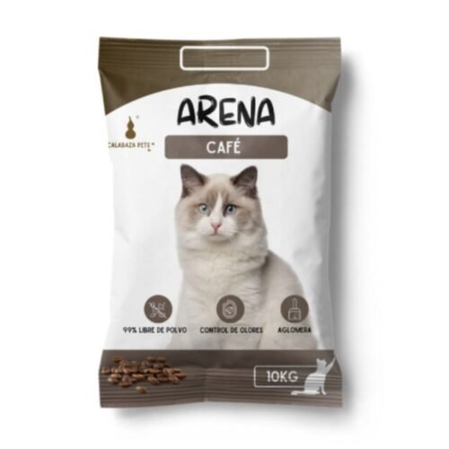 Arena Calabaza Pets 10kg Olor a Café