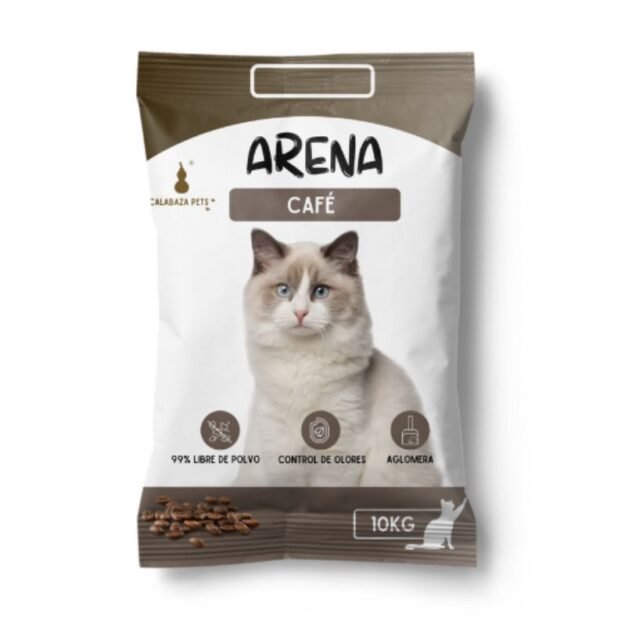 Arena Calabaza Pets 10kg Olor a Café